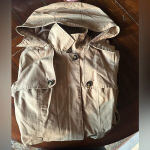 Khaki trench/rain coat